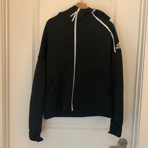 Adidas zip up with thumb holes